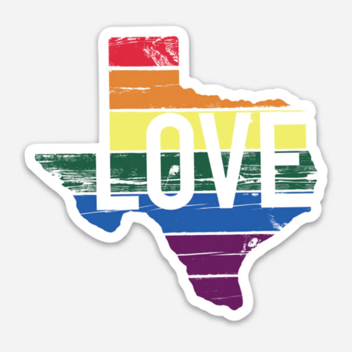 Sticker . Texas Love sfingidayatx